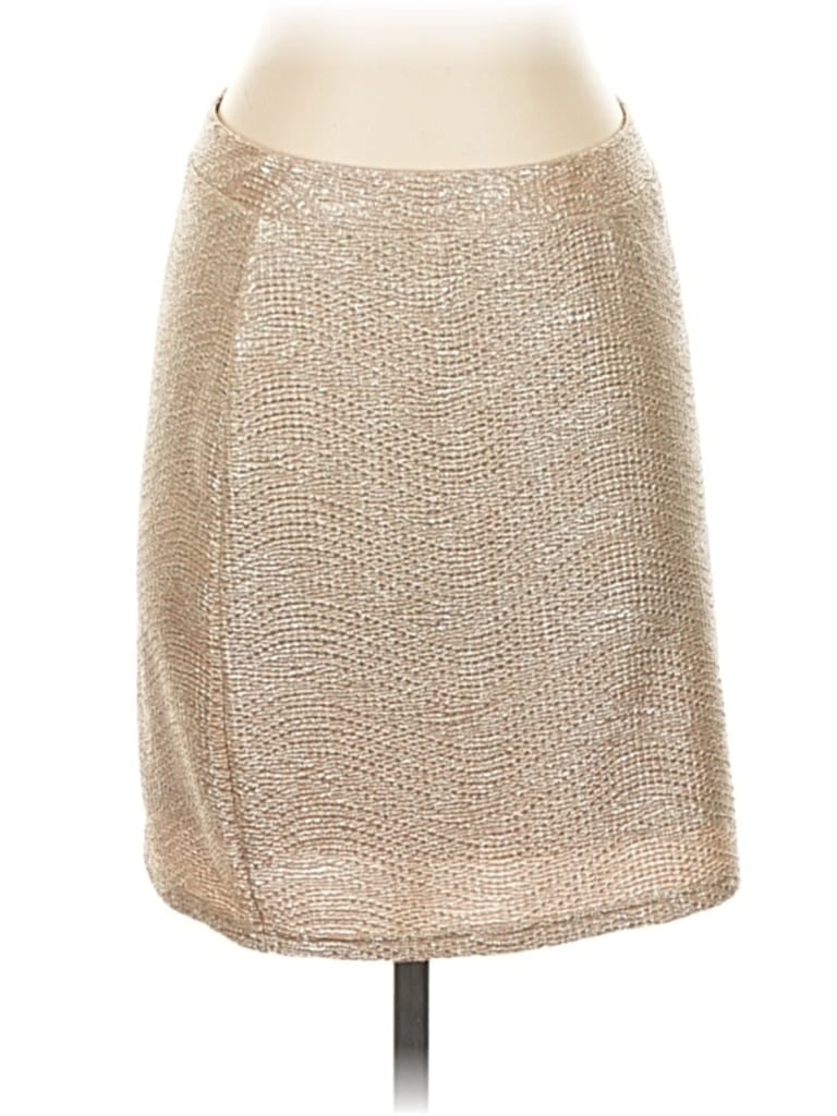 H&M Pre-owned Formal Skirt In Gold
