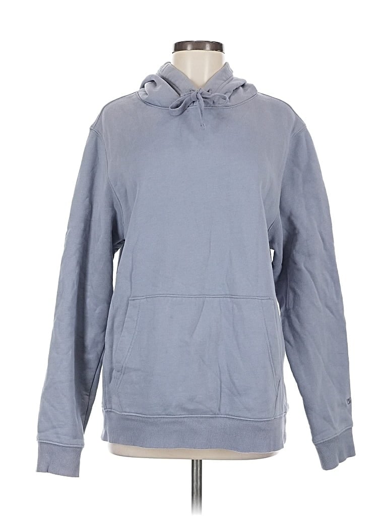 Pre-owned Assorted Brands Pullover Hoodie In Blue