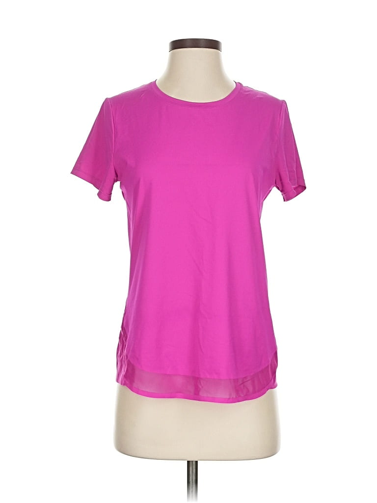 Pre-owned Athleta Active T-shirt In Pink