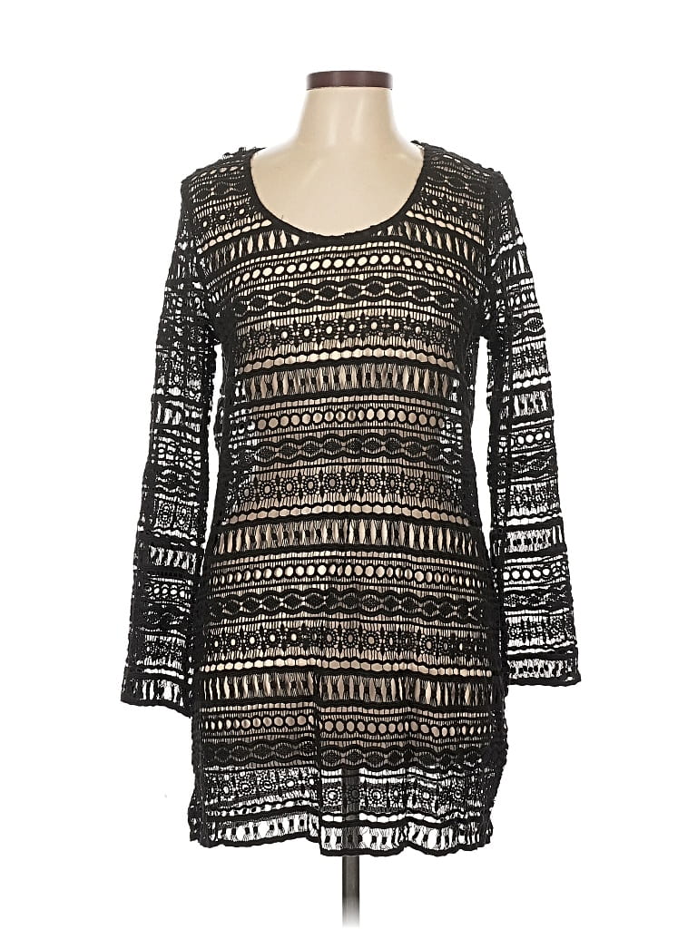Pre-owned Tavik Casual Dress In Black