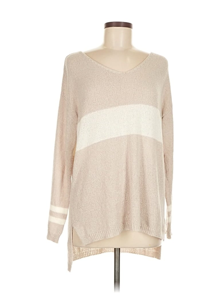 Pre-owned Honey Punch Pullover Sweater In Brown