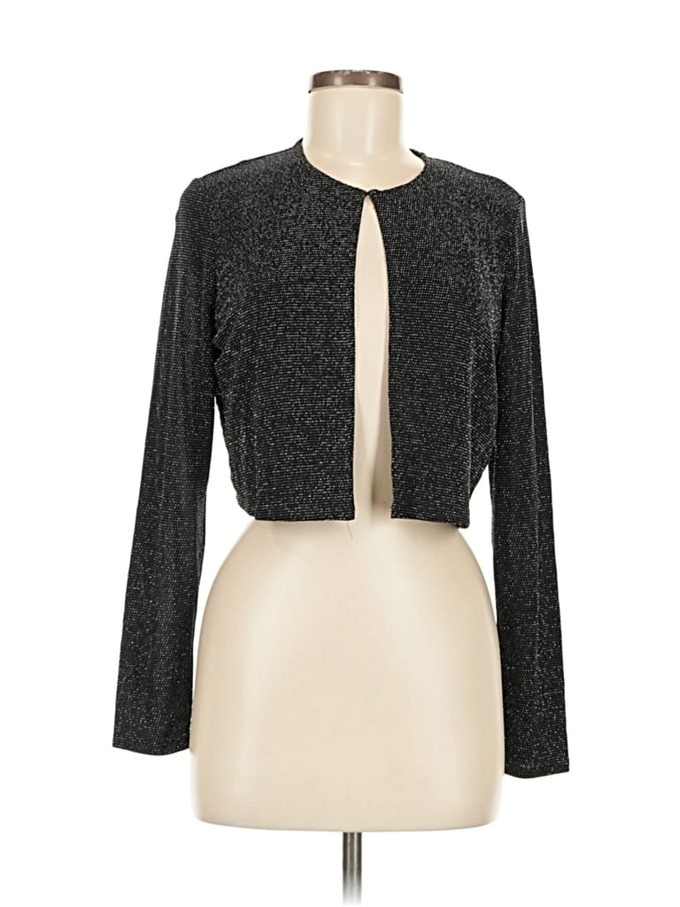 Pre-owned Only Cardigan Sweater In Silver