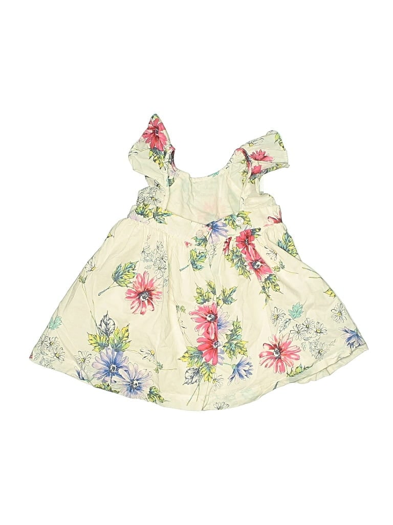 Pre-owned Baby Gap Kids' Dress In White