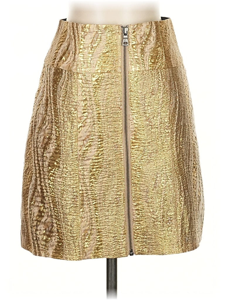 Click to view more detailed imagery on our partner's website Pre-owned Bcbgmaxazria Formal Skirt In Gold