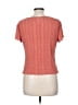 Connected Apparel Orange Short Sleeve Top Size M - photo 2