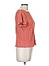 Connected Apparel Orange Short Sleeve Top Size M - photo 4