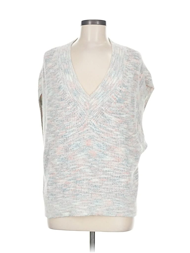 Pre-owned Bdg Sweater Vest In Silver