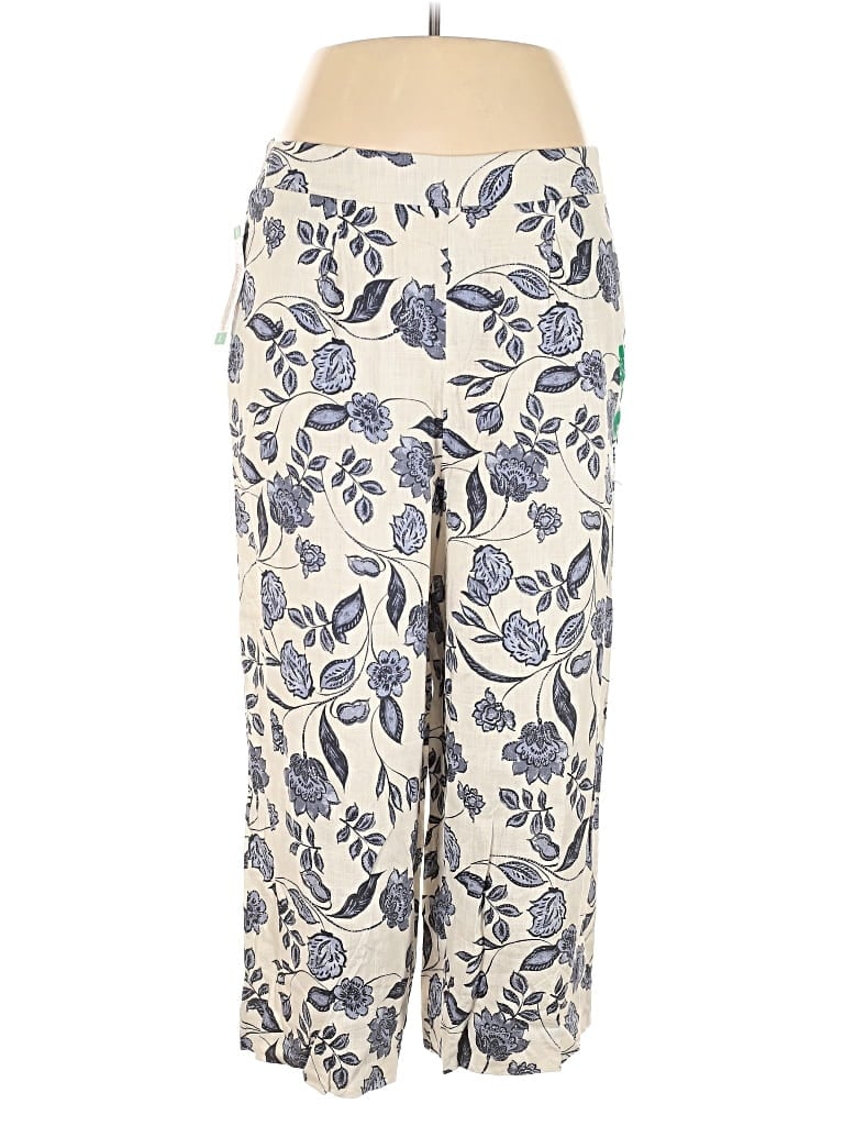 Ella Moss Linen Pants In White