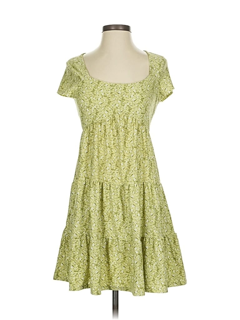 Pre-owned No Boundaries Casual Dress In Green