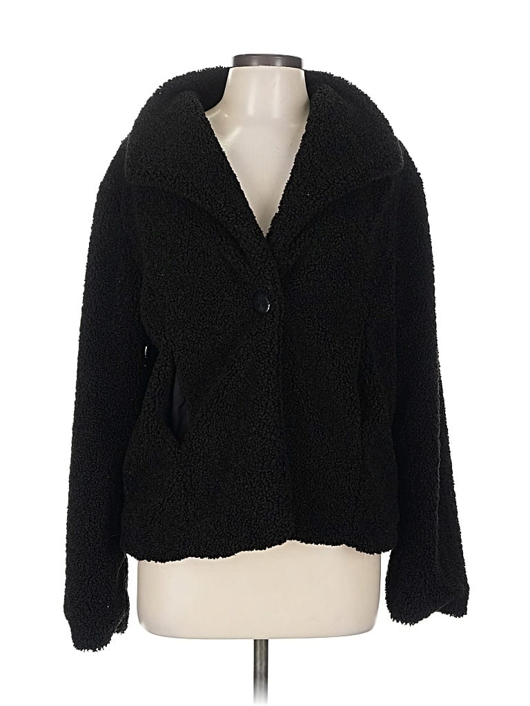 Click to view more detailed imagery on our partner's website Pre-owned Sanctuary Faux Fur Jacket In Black