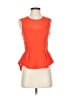 BCBGMAXAZRIA Orange Sleeveless Top Size XS - photo 1