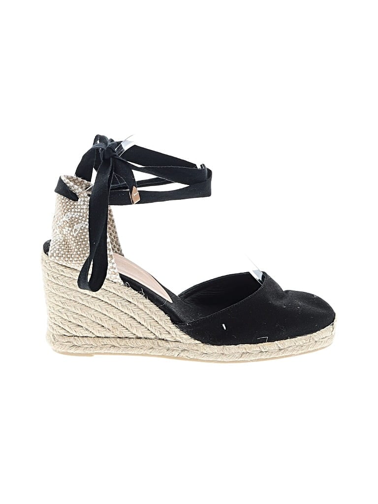 Click to view more detailed imagery on our partner's website Pre-owned Castaã±er Wedges In Black