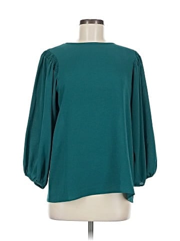 Blue Rain 3/4 Sleeve Blouse (view 1)