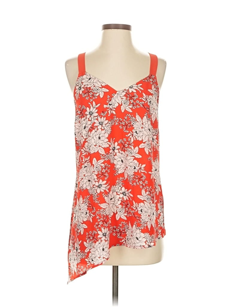 Pre-owned Vince Camuto Sleeveless Blouse In Orange