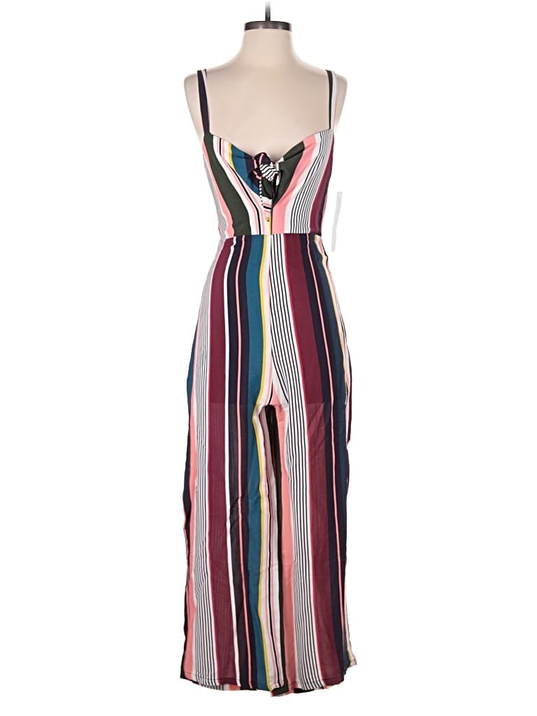 FLYNN SKYE Pre-owned Jumpsuit In Burgundy