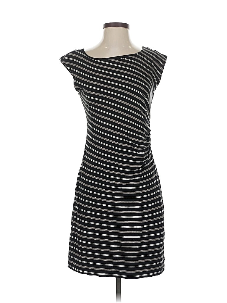 Pre-owned Ann Taylor Loft Casual Dress In Black