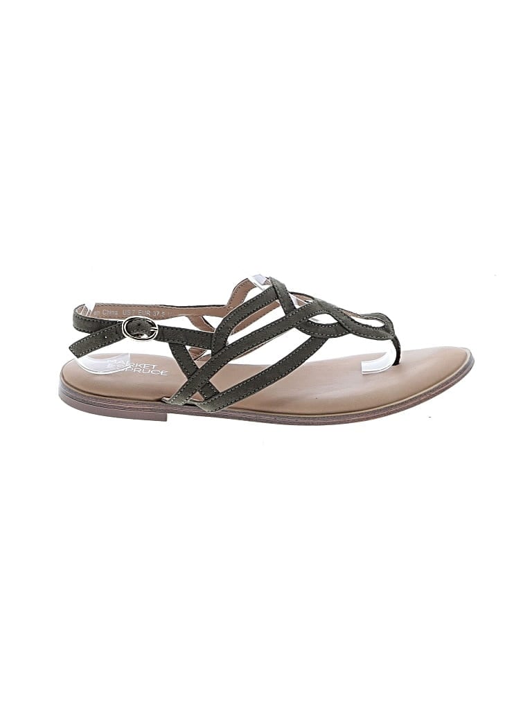 MARKET & SPRUCE Pre-owned Sandals In Brown