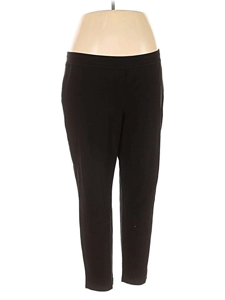 Pre-owned Eileen Fisher Active Pants In Black