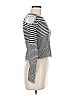 Rag & Bone/JEAN 100% Cotton Houndstooth Gray Cardigan Size XS - photo 4