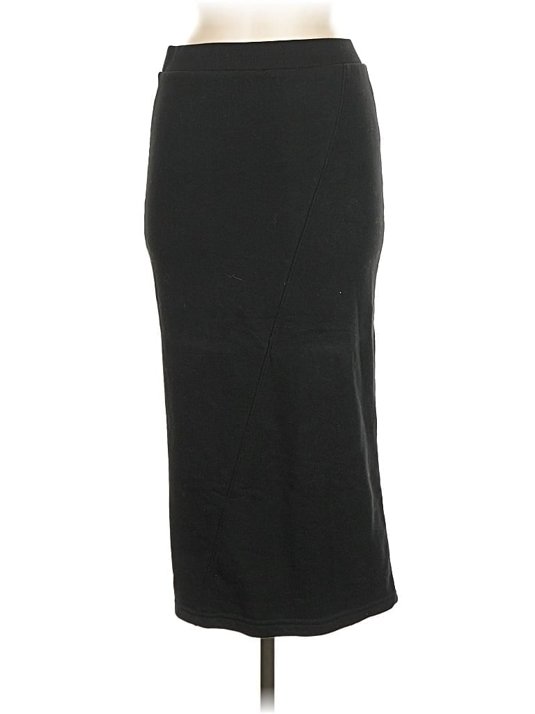 Pre-owned Zara W&b Collection Formal Skirt In Black