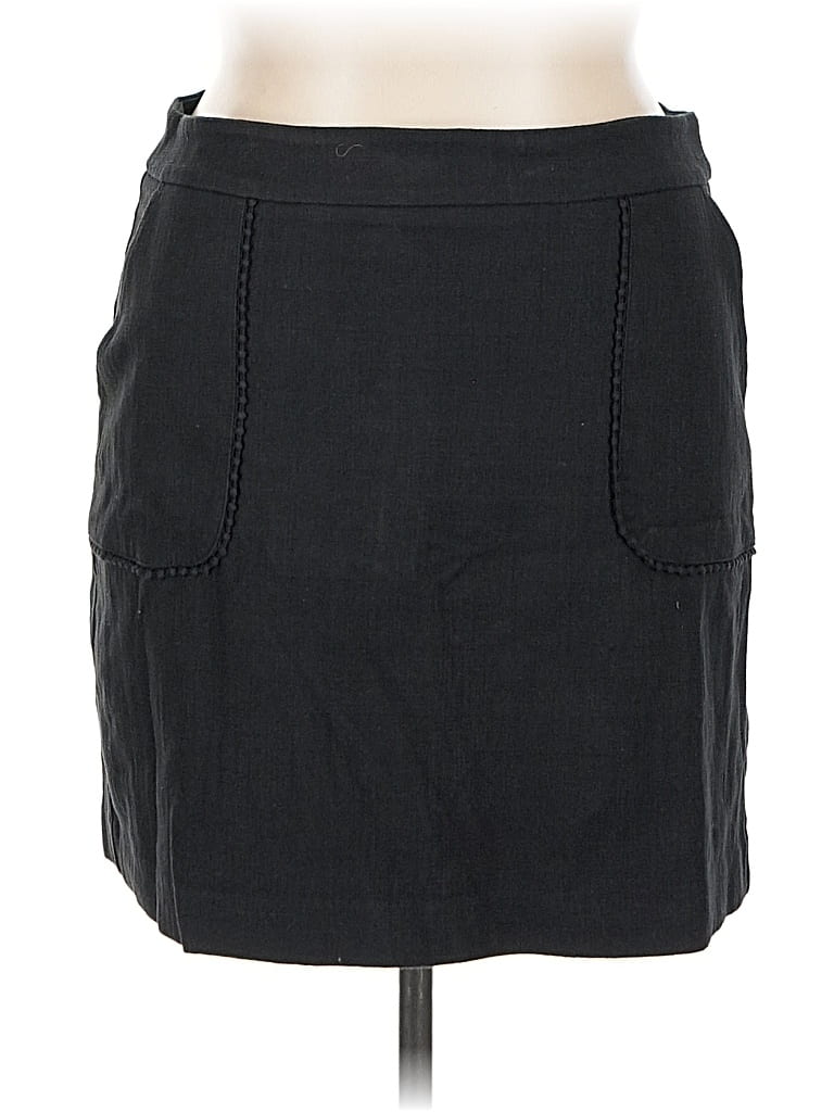 Pre-owned Ann Taylor Loft Casual Skirt In Black