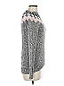Bass Chevron-herringbone Gray Pullover Sweater Size S - photo 4
