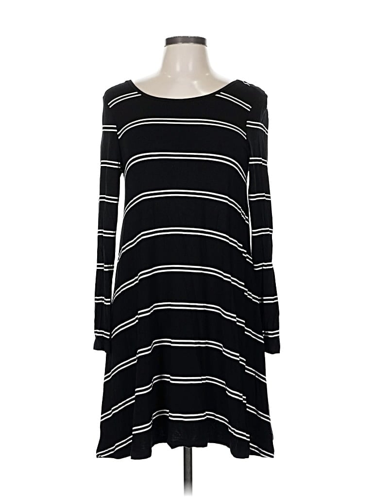 Pre-owned Olivaceous Casual Dress In Black