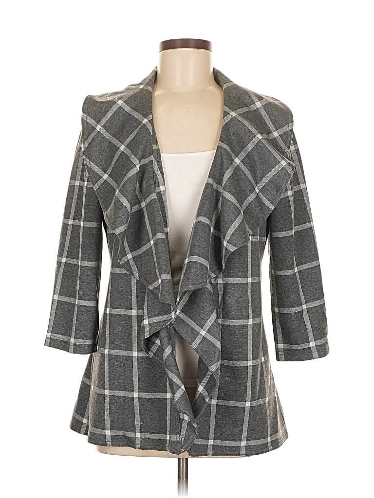 Pre-owned Calvin Klein Blazer Jacket In Gray