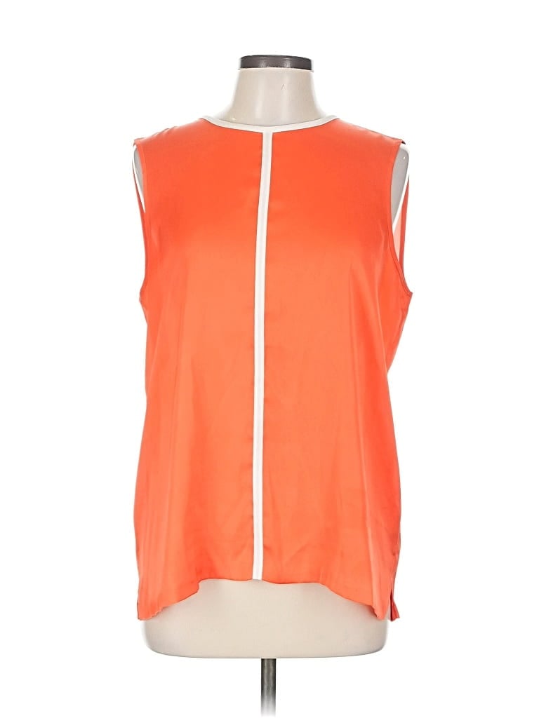 Pre-owned Vince Camuto Sleeveless Blouse In Orange