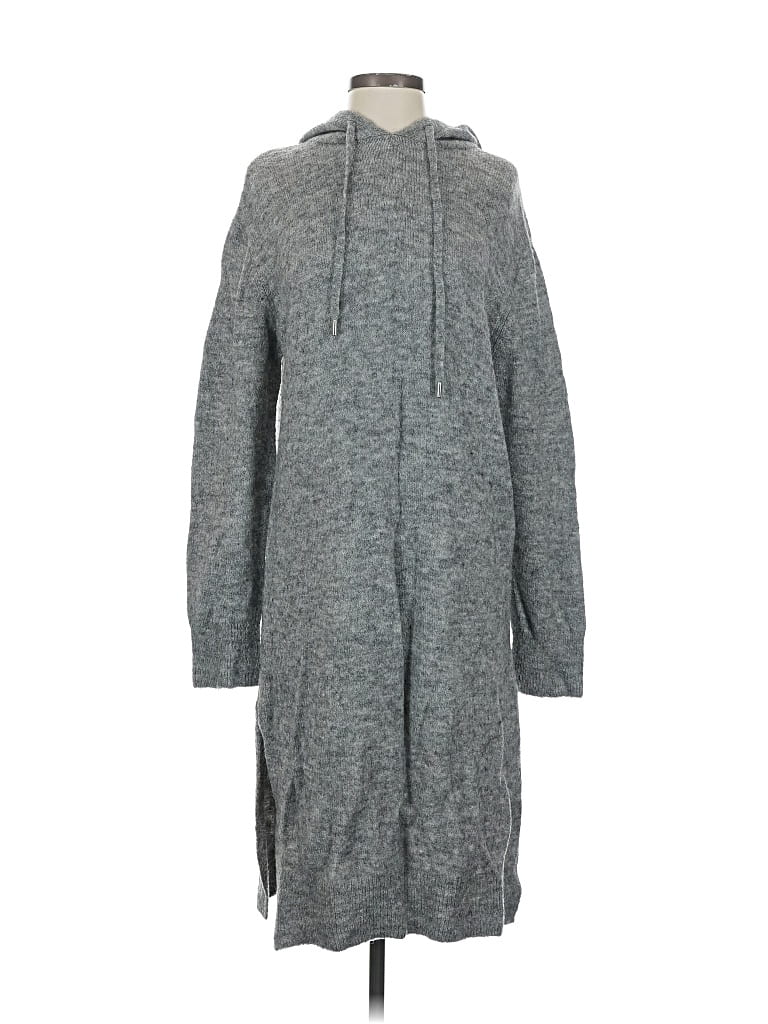Pre-owned H&m Casual Dress In Gray