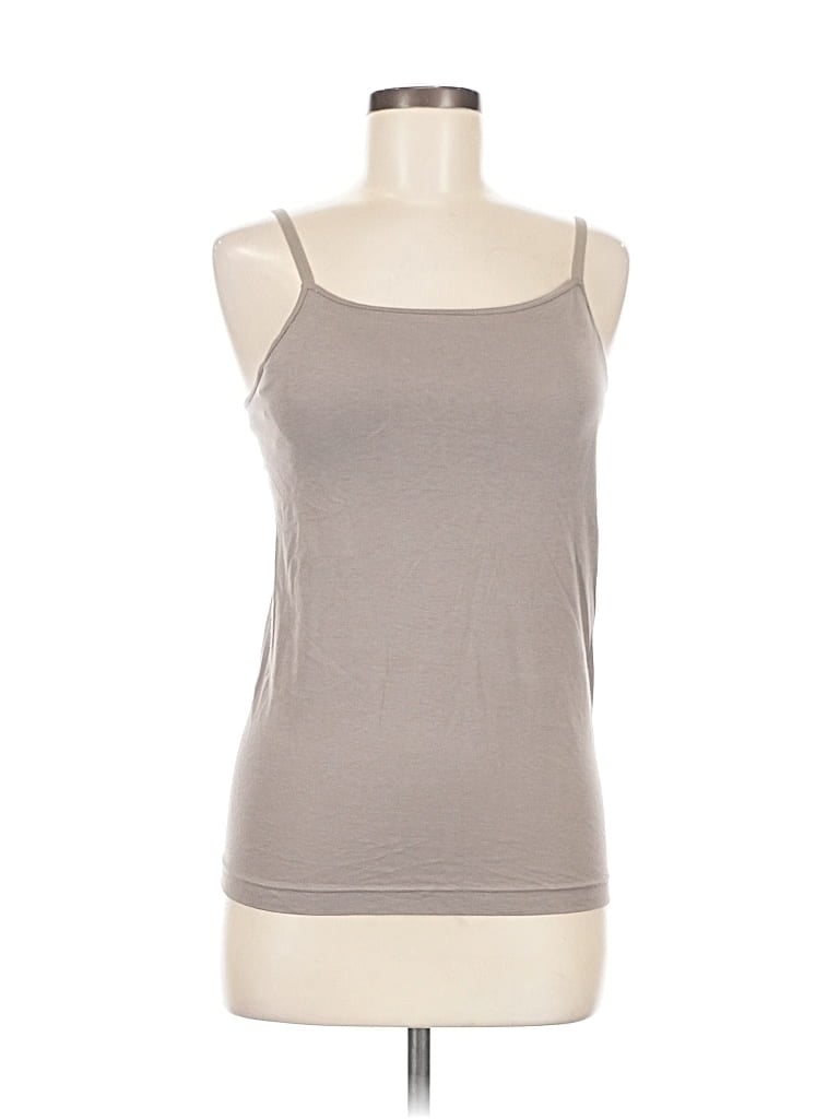 UNBRANDED Pre-owned Tank Top Gray Strapless Neckline Tops