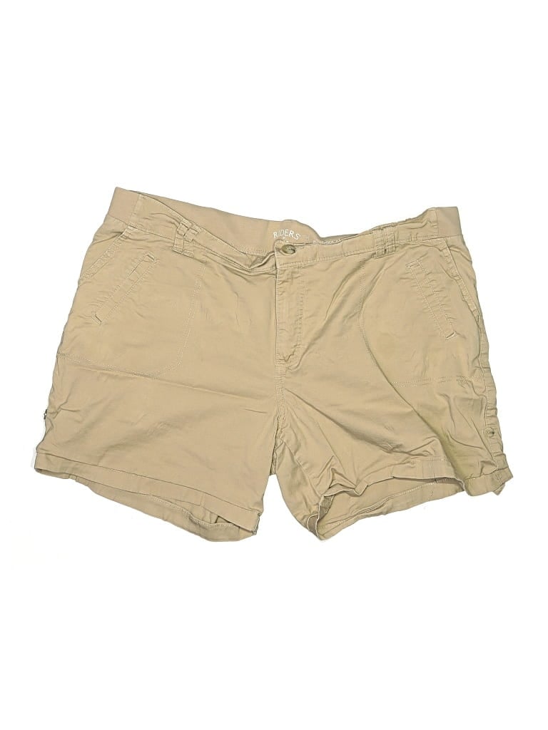 Pre-owned Riders By Lee Khaki Shorts In Brown