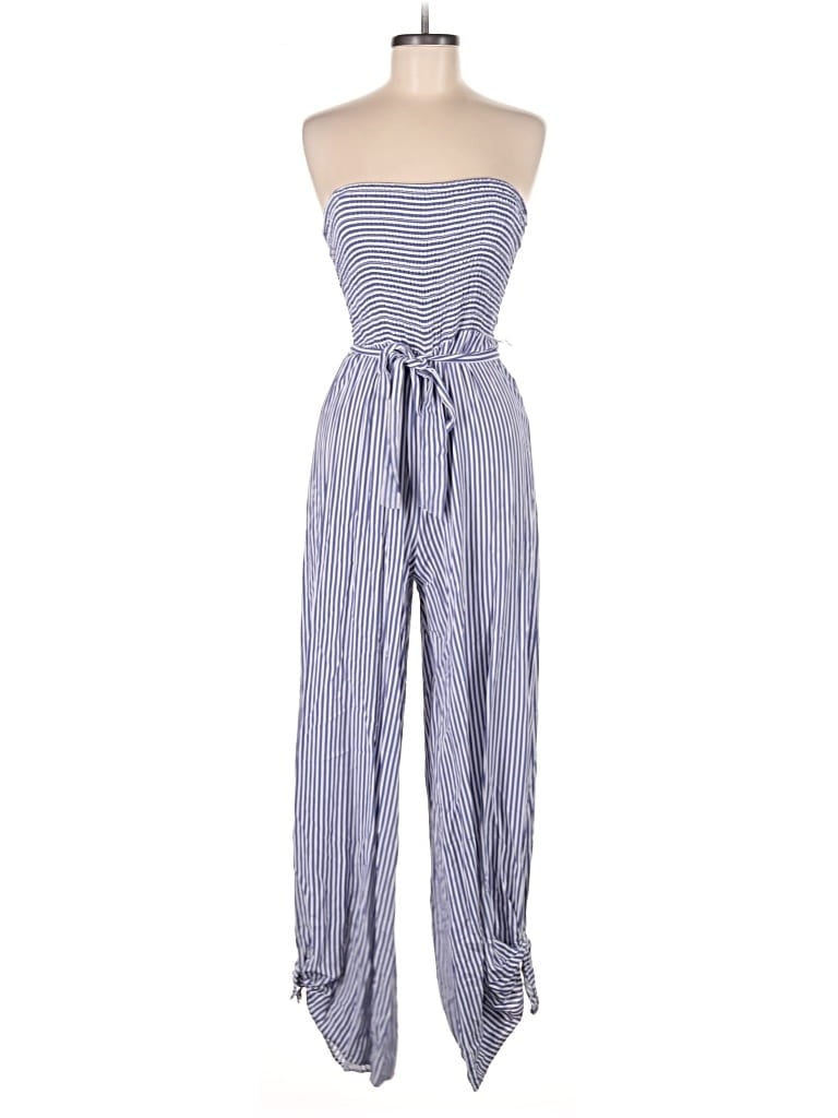 Pre-owned 1.state Jumpsuit In Blue