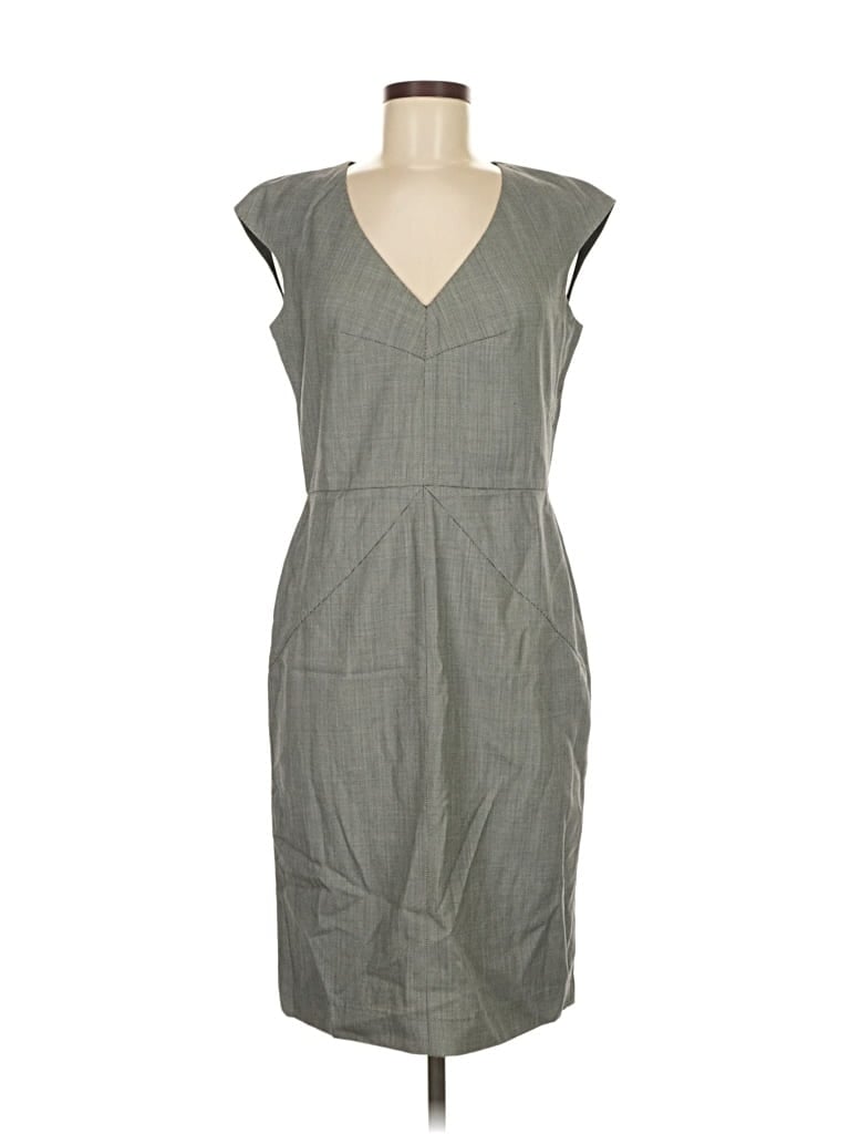 Pre-owned Boss By Hugo Boss Casual Dress In Gray