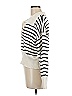 Woven Heart Stripes Ivory Pullover Sweater Size M - photo 5