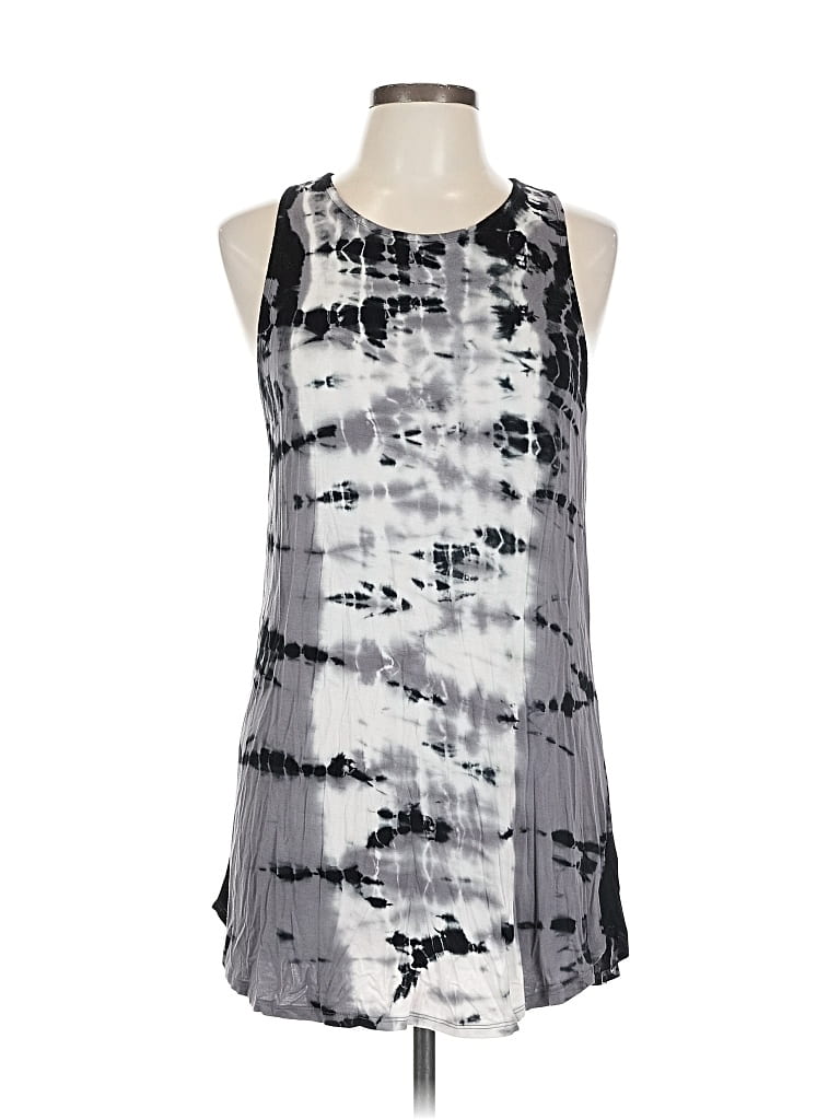 Pre-owned Mossimo Sleeveless Blouse In Gray