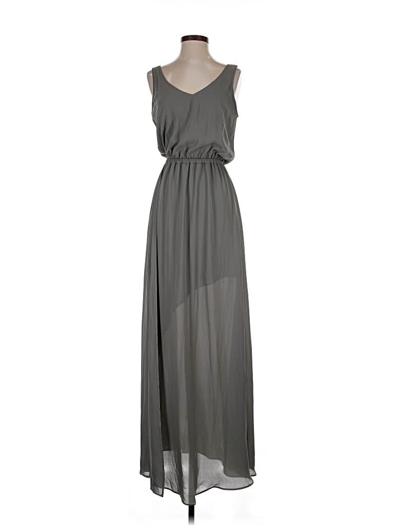 Pre-owned Show Me Your Mumu Casual Dress In Gray