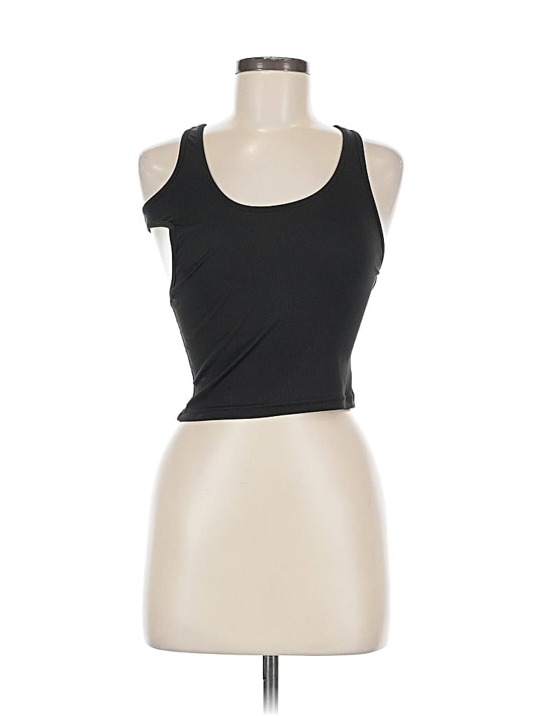 Pre-owned Cider Tank Top Black Strapless Neckline Tops