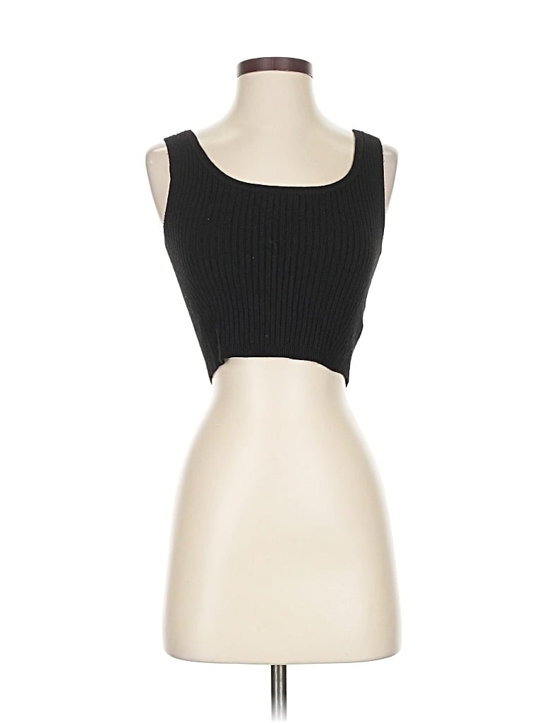 Pre-owned Wild Fable Tube Top Black Strapless Neckline Tops