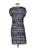 Nicole Miller Print Blue Casual Dress Size M - photo 2