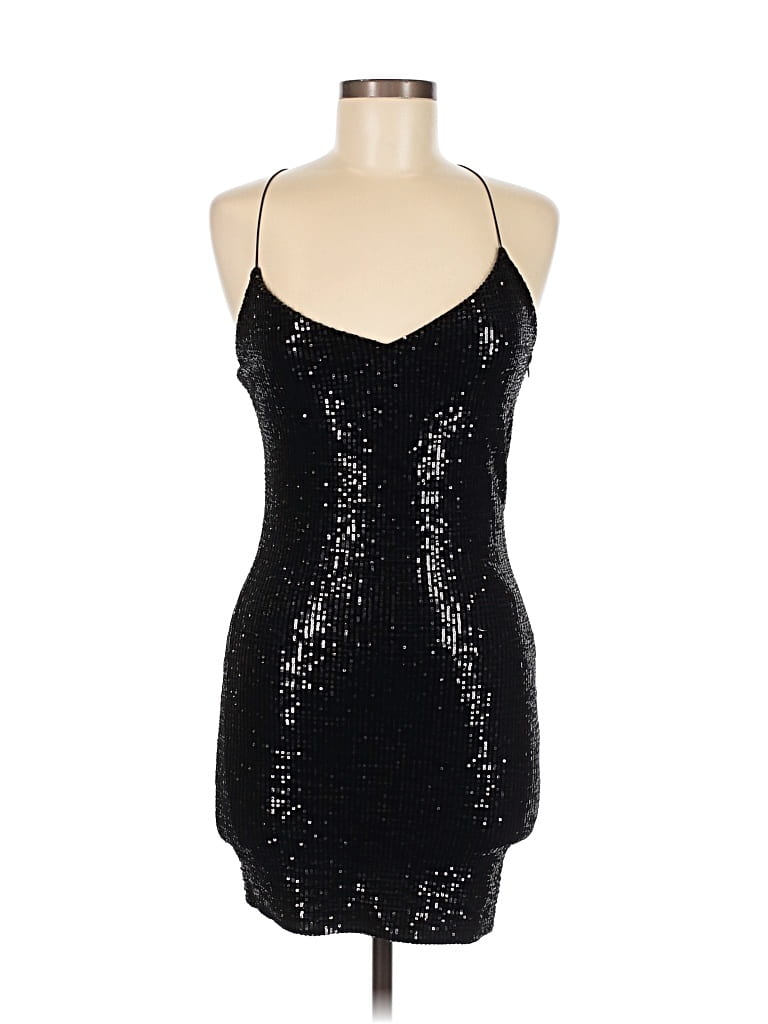 Pre-owned Chocolate Usa Cocktail Dress In Black