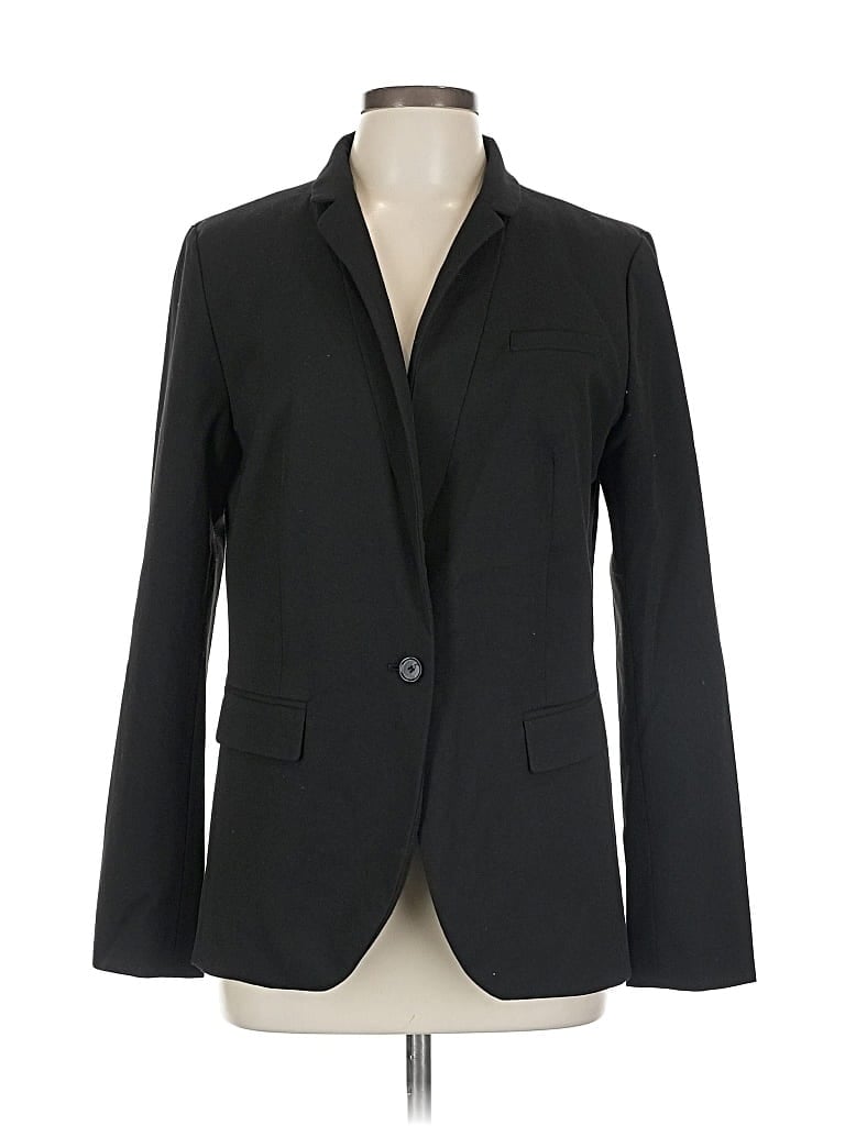 Pre-owned Ann Taylor Loft Blazer Jacket In Black