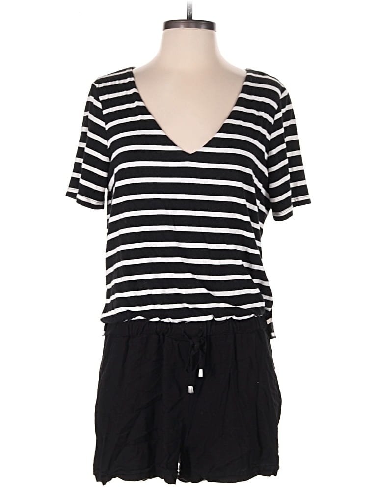 Pre-owned Elevenses Romper In Black