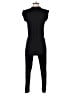 Black Halo Solid Black Jumpsuit Size 0 - photo 2