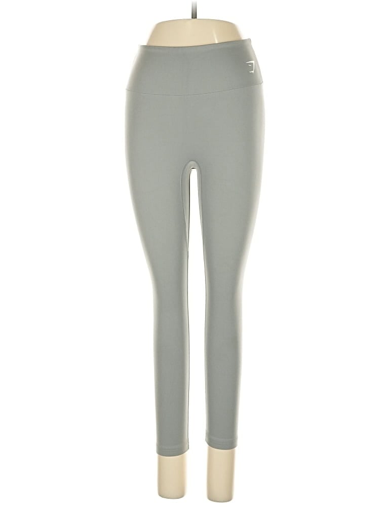 Pre-owned Gymshark Active Pants In Gray