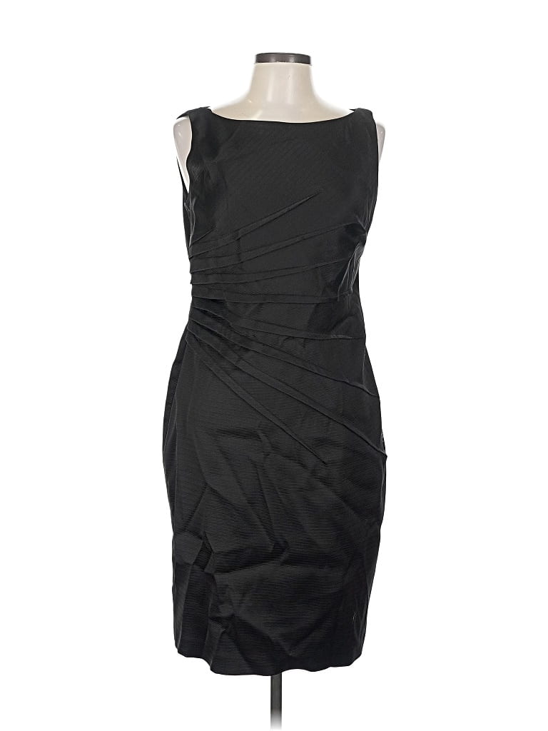 Pre-owned David Meister Cocktail Dress In Black