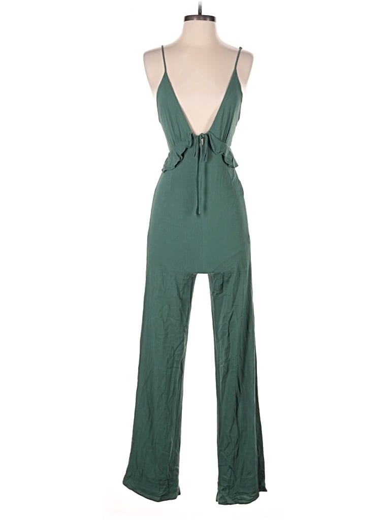 Pre-owned Cotton Candy La Jumpsuit In Green