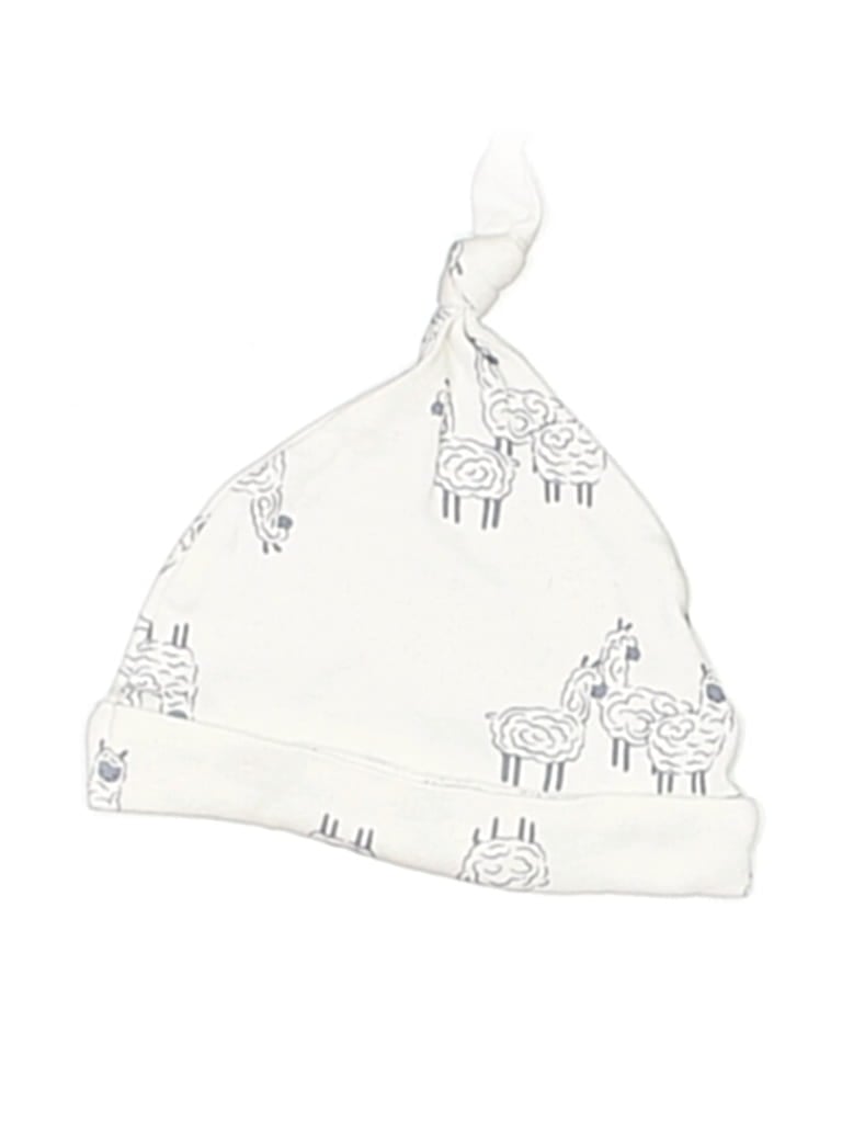 Pre-owned Just One You Made By Carter's Babies' Beanie Hat In White
