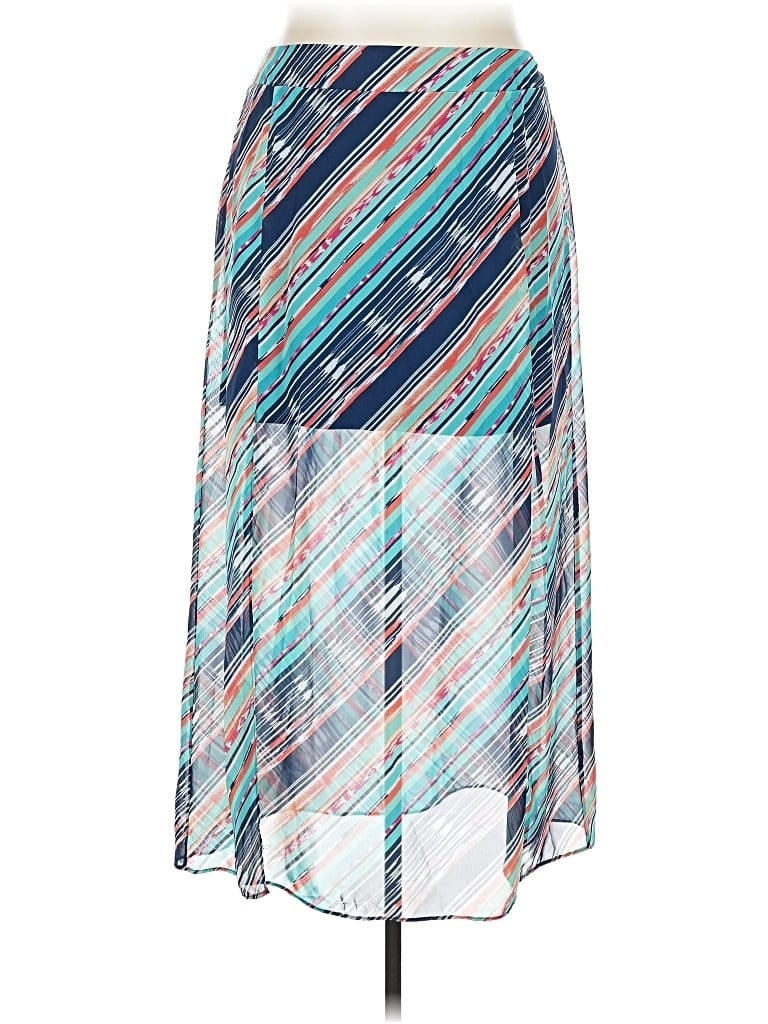 Pre-owned Maurices Casual Skirt In Blue