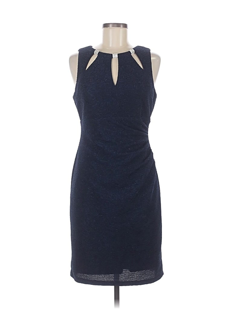 Click to view more detailed imagery on our partner's website Pre-owned Eliza J Cocktail Dress In Blue